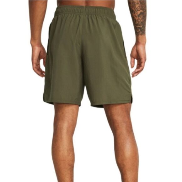 New Under Armour WOVEN WDMK SHORTS green - Picture 5 of 10